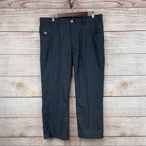 Travis Mathew Dark Gray Wool Blend Tracer Pants Men’s Size 36